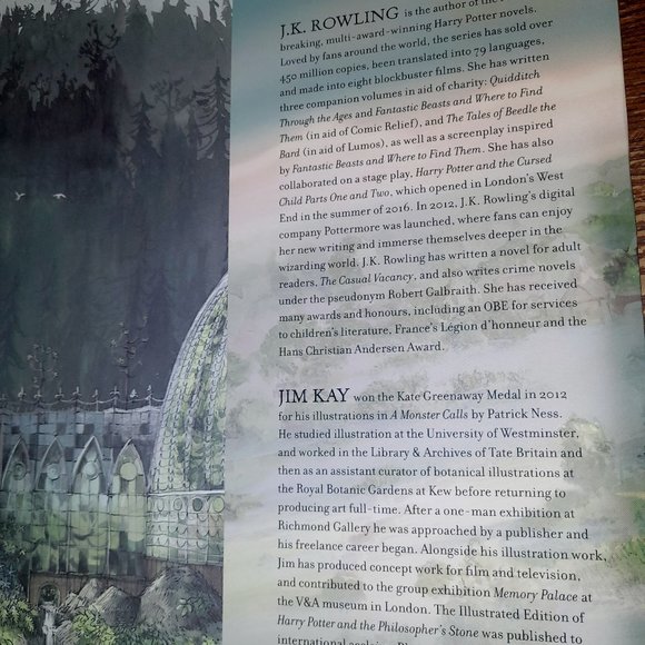 The Philosopher's Stone and Chamber of Secrets books Illustrated by Jim Kay - Picture 11 of 11